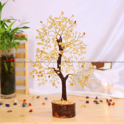 Citrine Crystal Tree 300 Beads (Abundance & Prosperity)