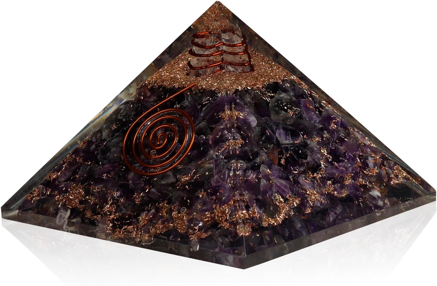 Amethyst Crystal Pyramid (Spiritual Awareness & Intuition)