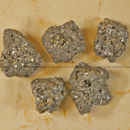 Pyrite Stone (Chi spa) (Vitality & Energy)- 50 To 70 Gram – 1pic