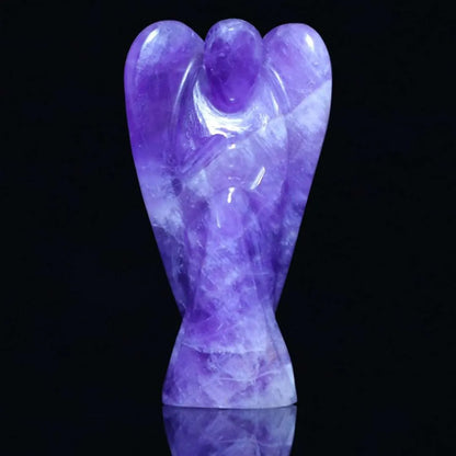 Amethyst Crystal Angel (Protection & Purification)