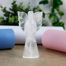 Clear Quartz Crystal Angel (Clarity & Focus)