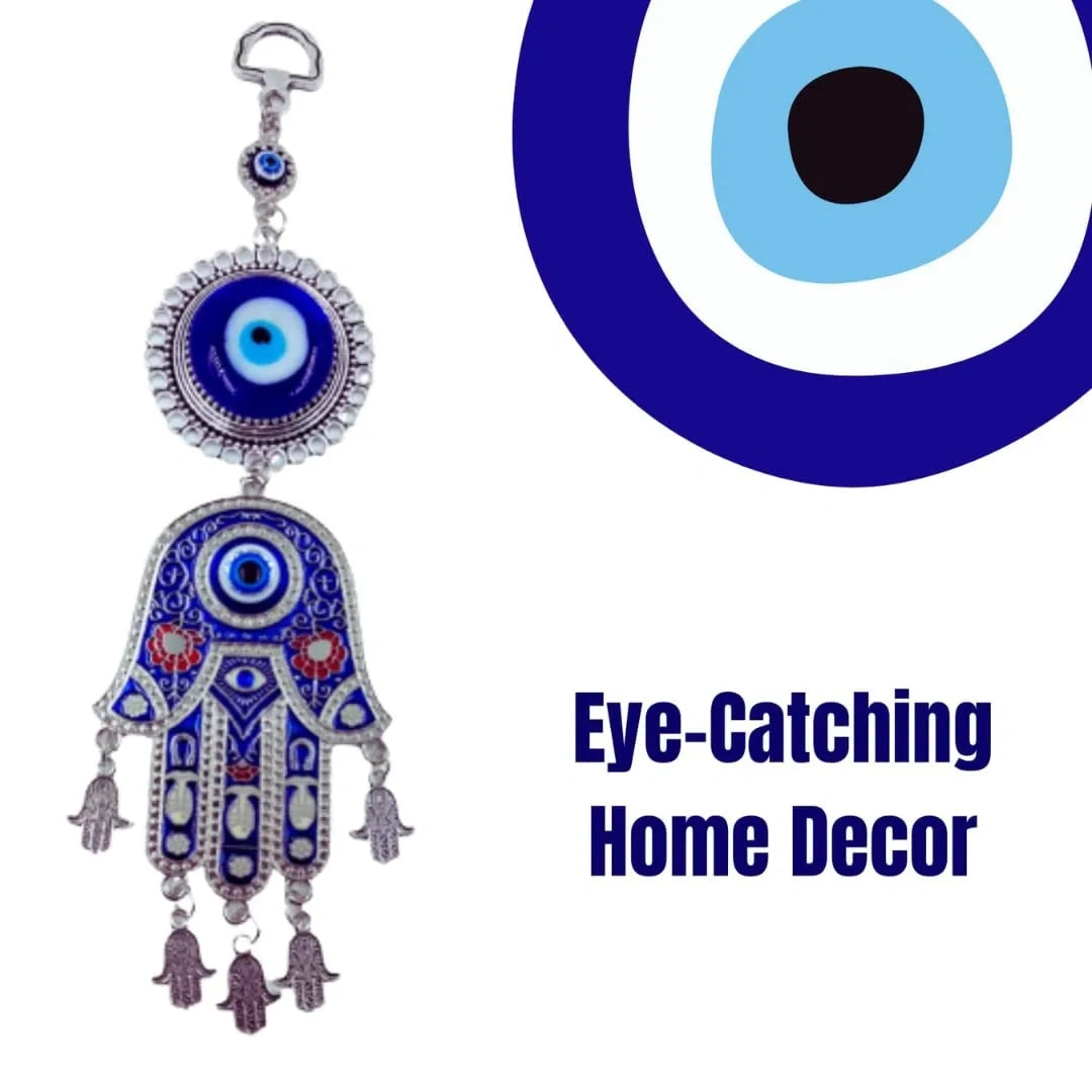 Evil Eye Hamsa Hand Hanger (Grounding & Protection)