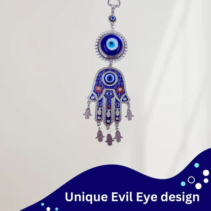 Evil Eye Hamsa Hand Hanger (Grounding & Protection)