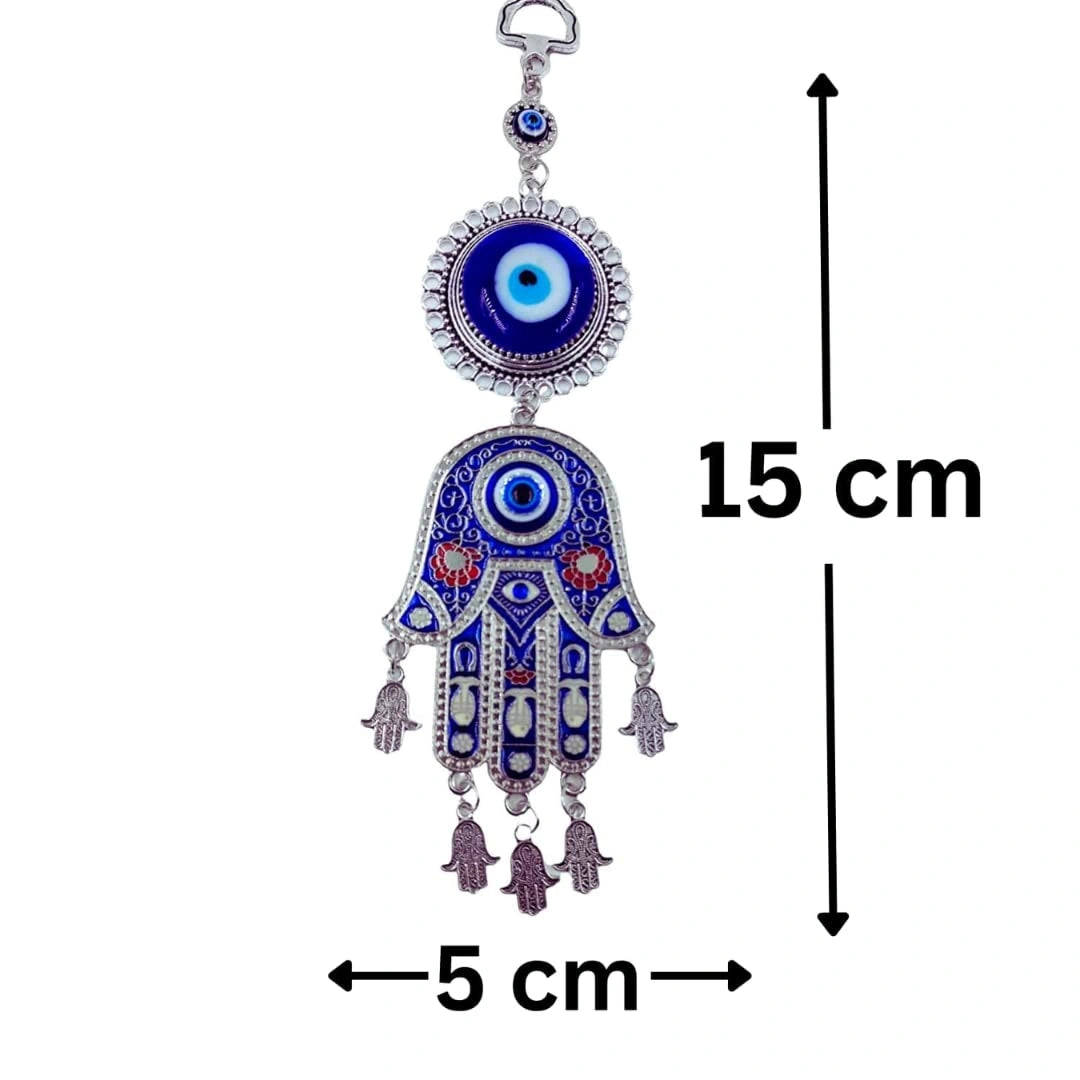 Evil Eye Hamsa Hand Hanger (Grounding & Protection)