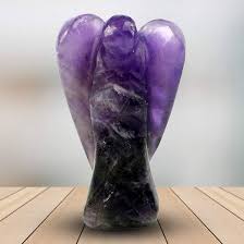 Amethyst Crystal Angel (Protection & Purification)