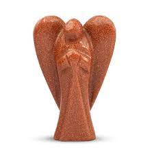 Golden Sandstone Crystal Angel (Vitality & Physical Well-being)